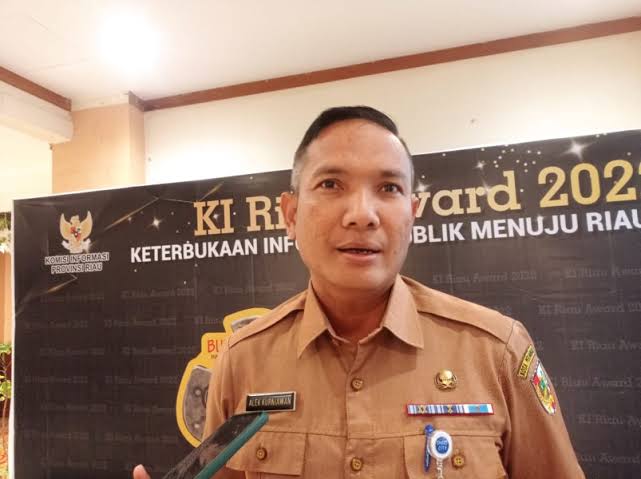 Kepala Bapenda Pekanbaru, Alek Kurniawan buka Lapak Darling (foto/int)